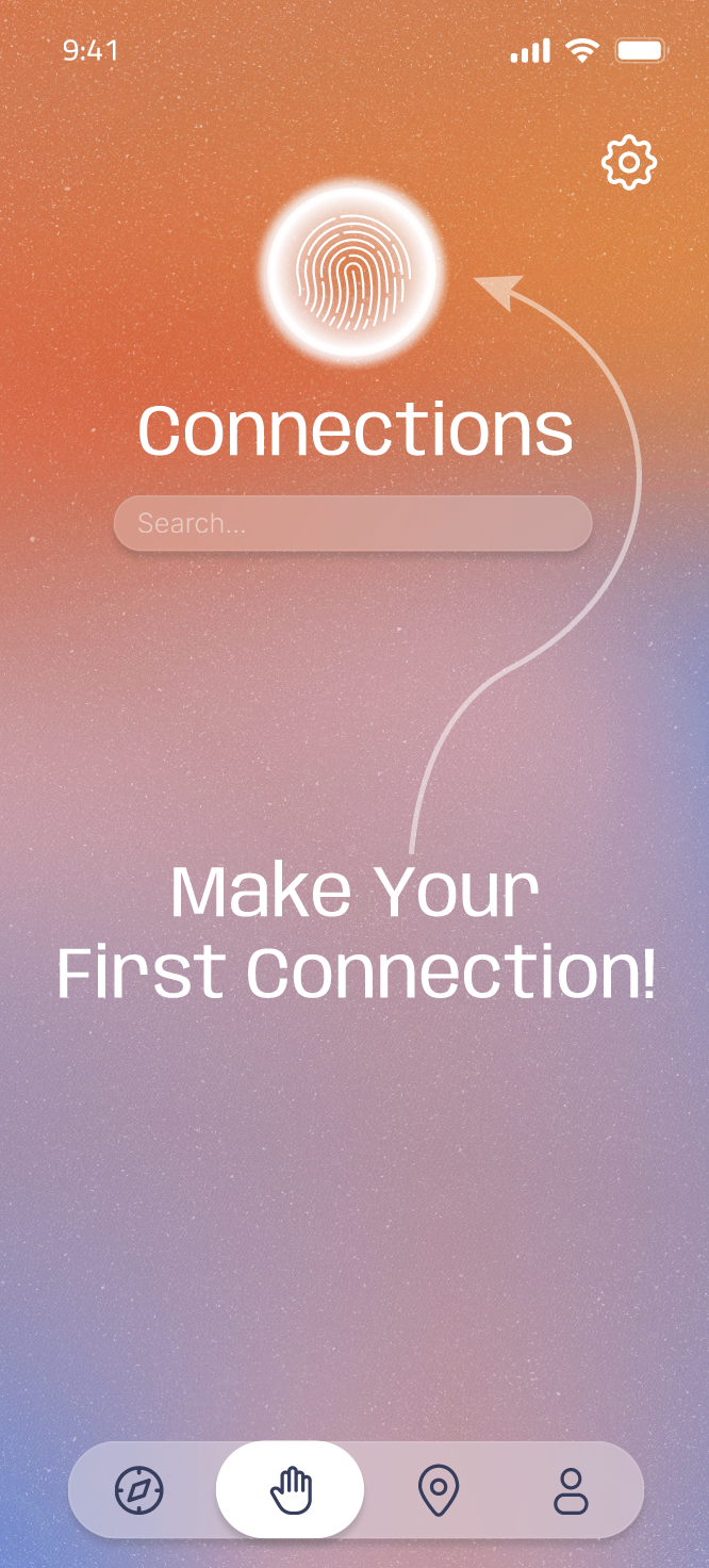 Clair find connections screen